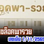 เลขล็อคพารวย 1/11/69 มาแล้ว! เปิดโพย 10 ล็อค เลขเด็ดสองตัวงวดนี้ครบทุกชุด